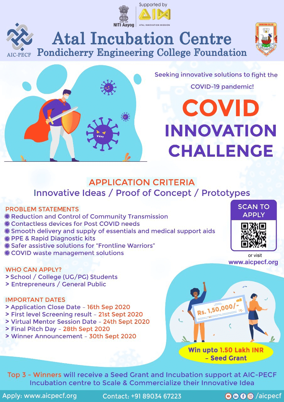 COVID INNOVATION CHALLENGE 2020